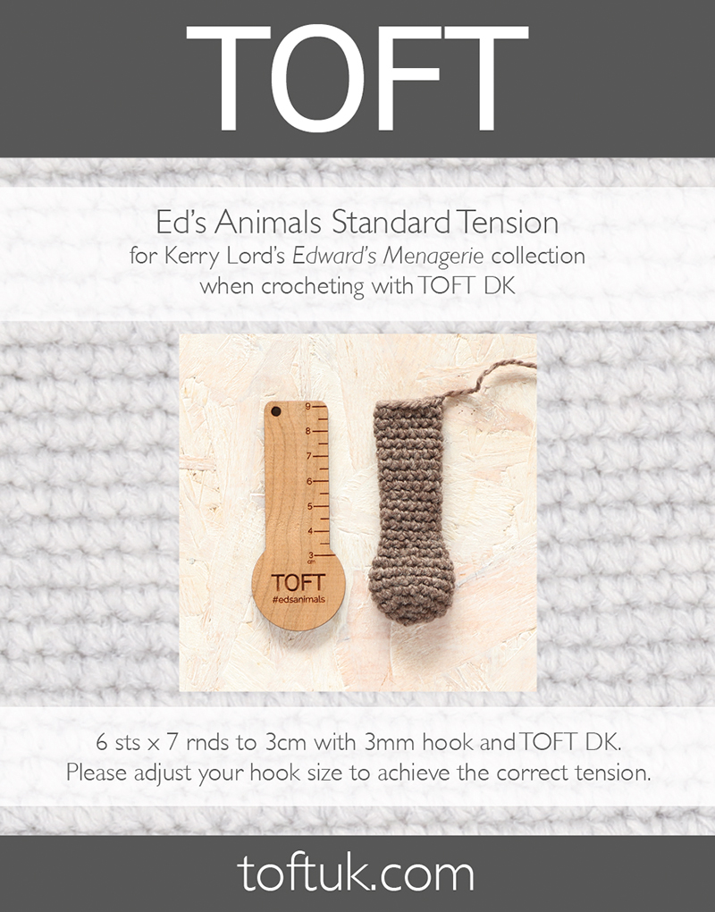 TOFT Ed's Animals Standard Crochet Tension